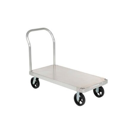 Global Equipment Magliner    Aluminum Platform Truck with Smooth Deck 48 x 24 2400 Lb. Cap. 585462S